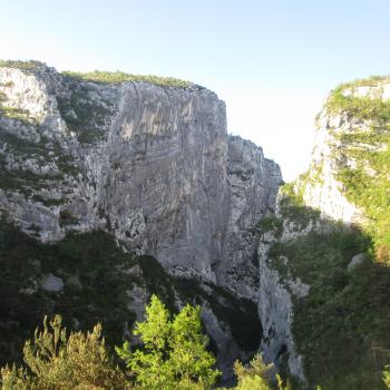 Paroi du Duc -Goges du Verdon